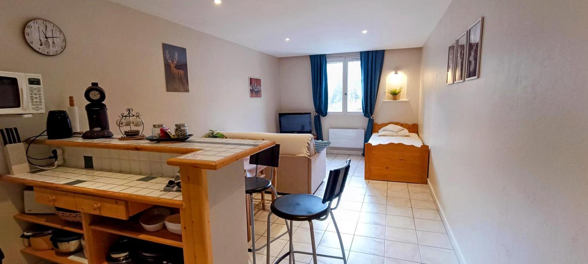 Grand Studio 3 Personnes Idealement Place بارسلونات المظهر الخارجي الصورة